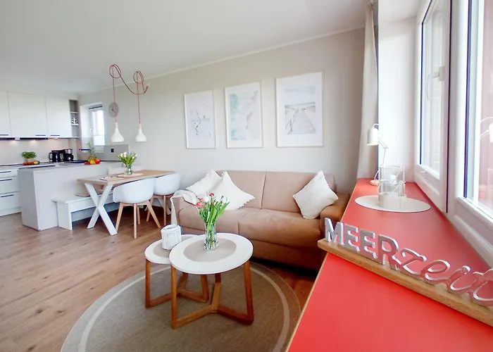 Meerblick D9 Mit Balkon Und Schwimmbad Daire *